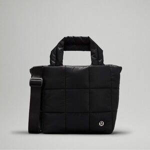 NWT Lululemon Quilted Grid Tote Bag Mini 5L
